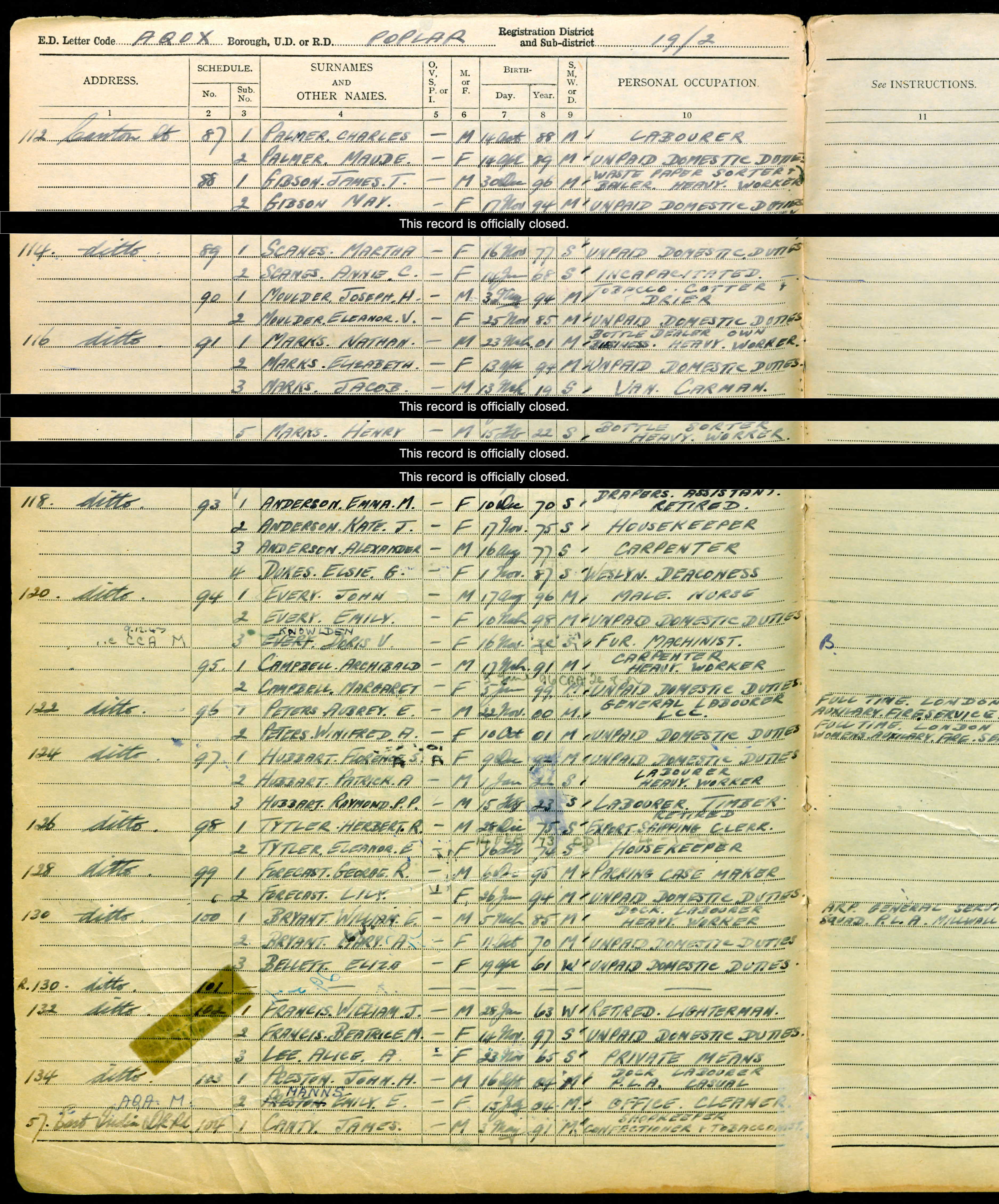 Winifred Peters 1939