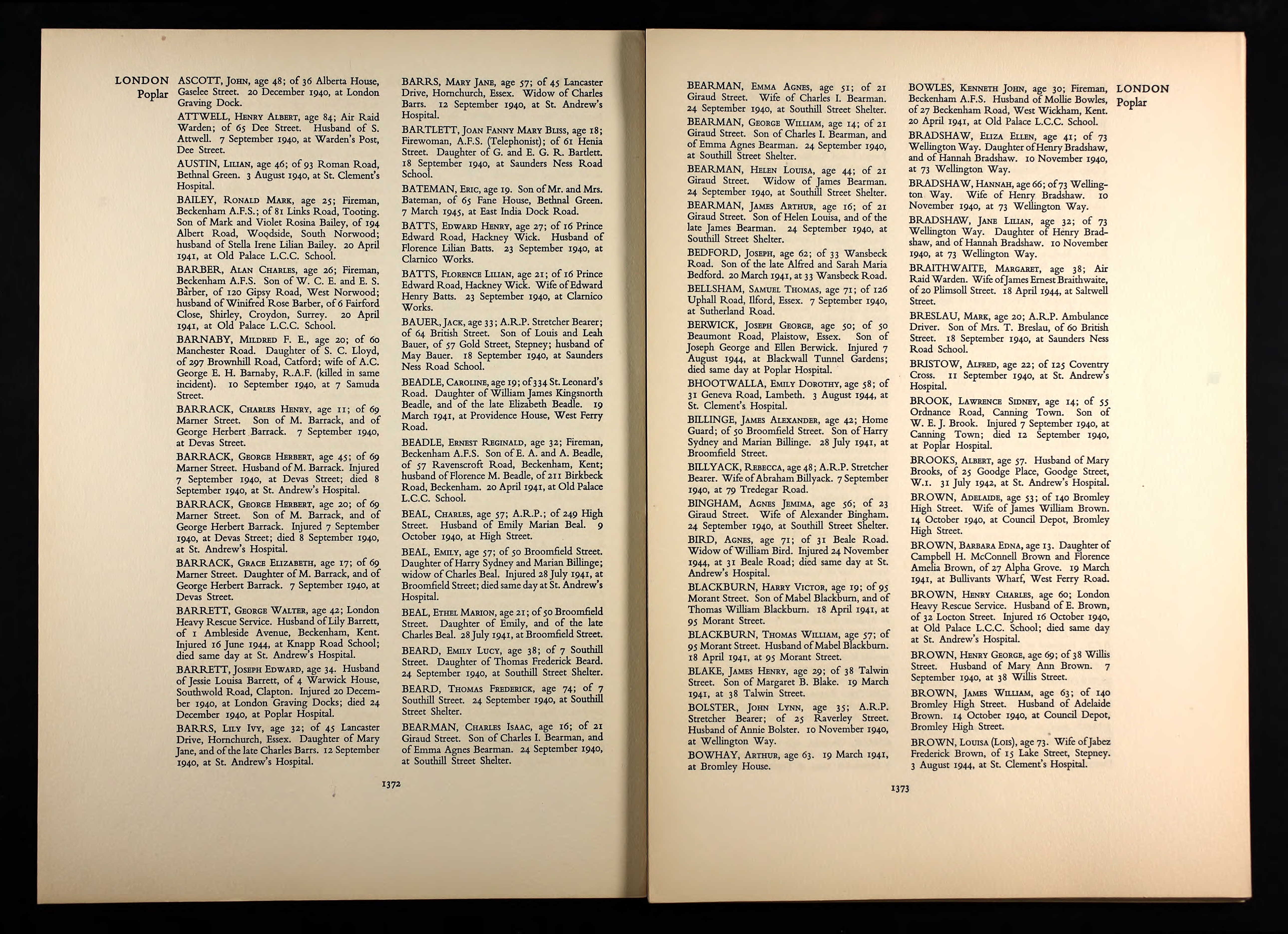 Ronald Mark Bailey Civilain Death