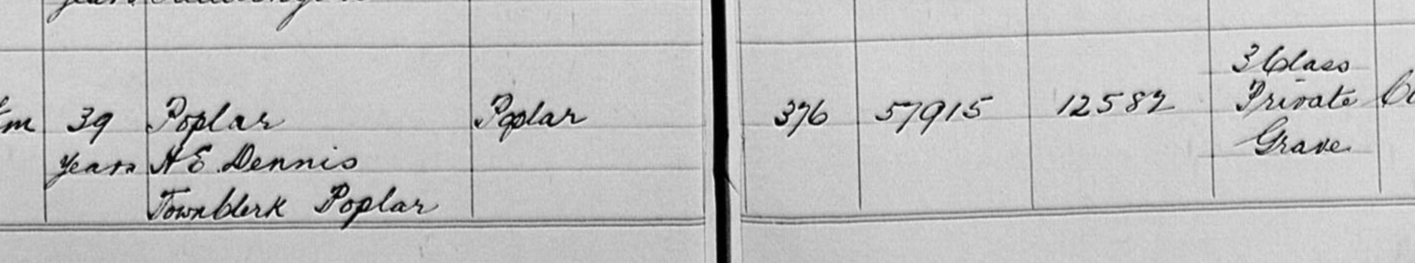 Winifred Peters Burial 3