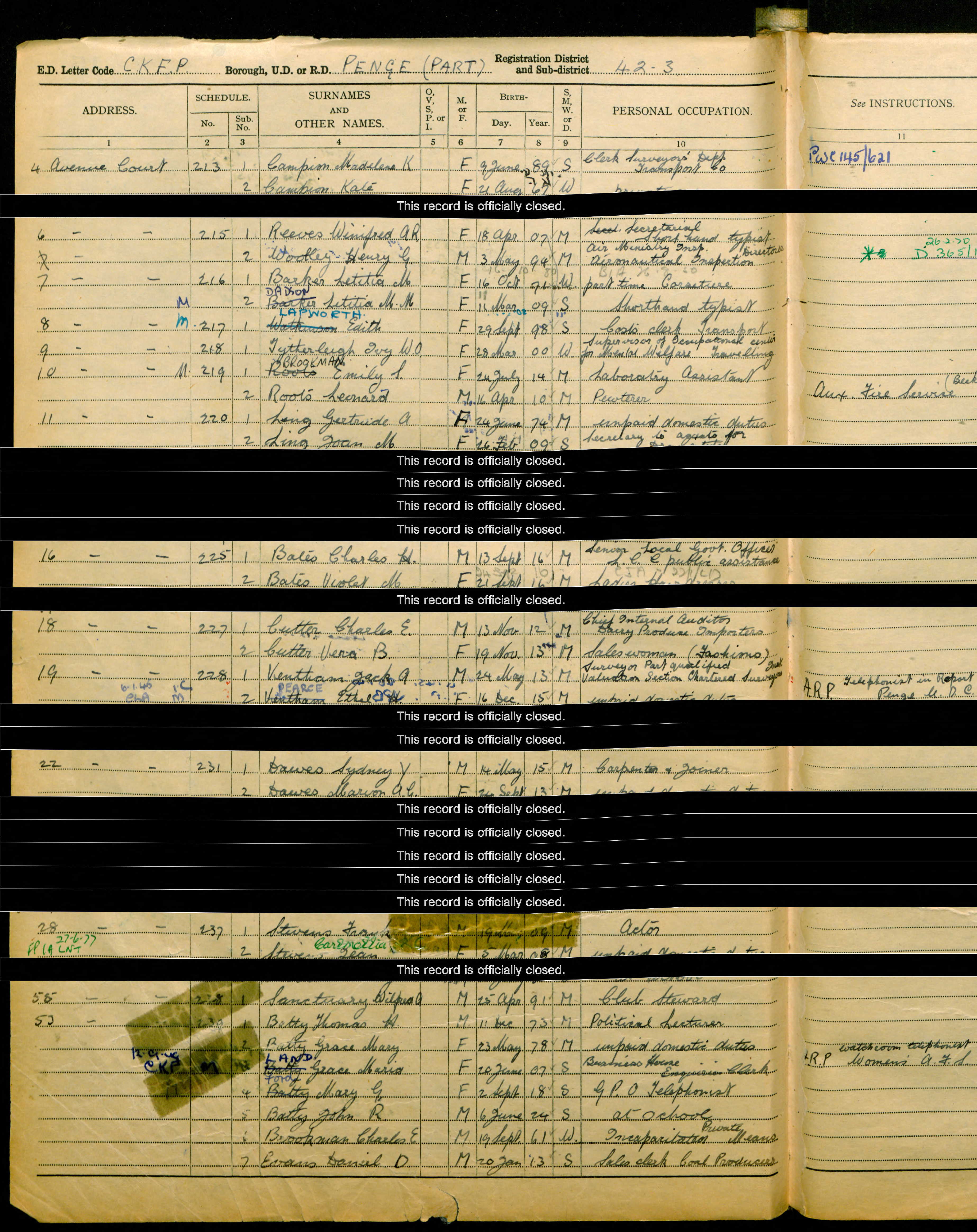 Leonard Roots 1939 1