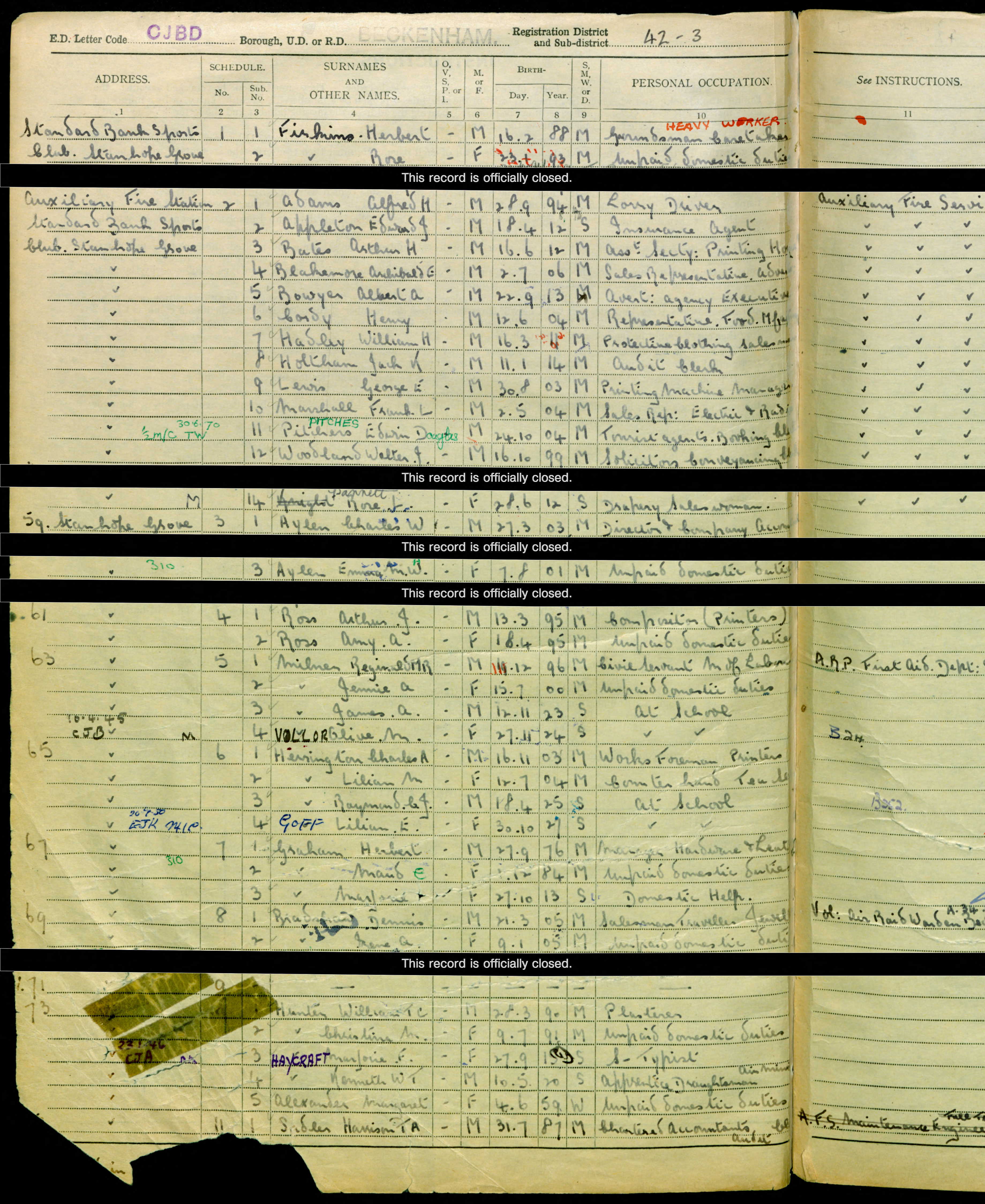 Walter Woodland 1939