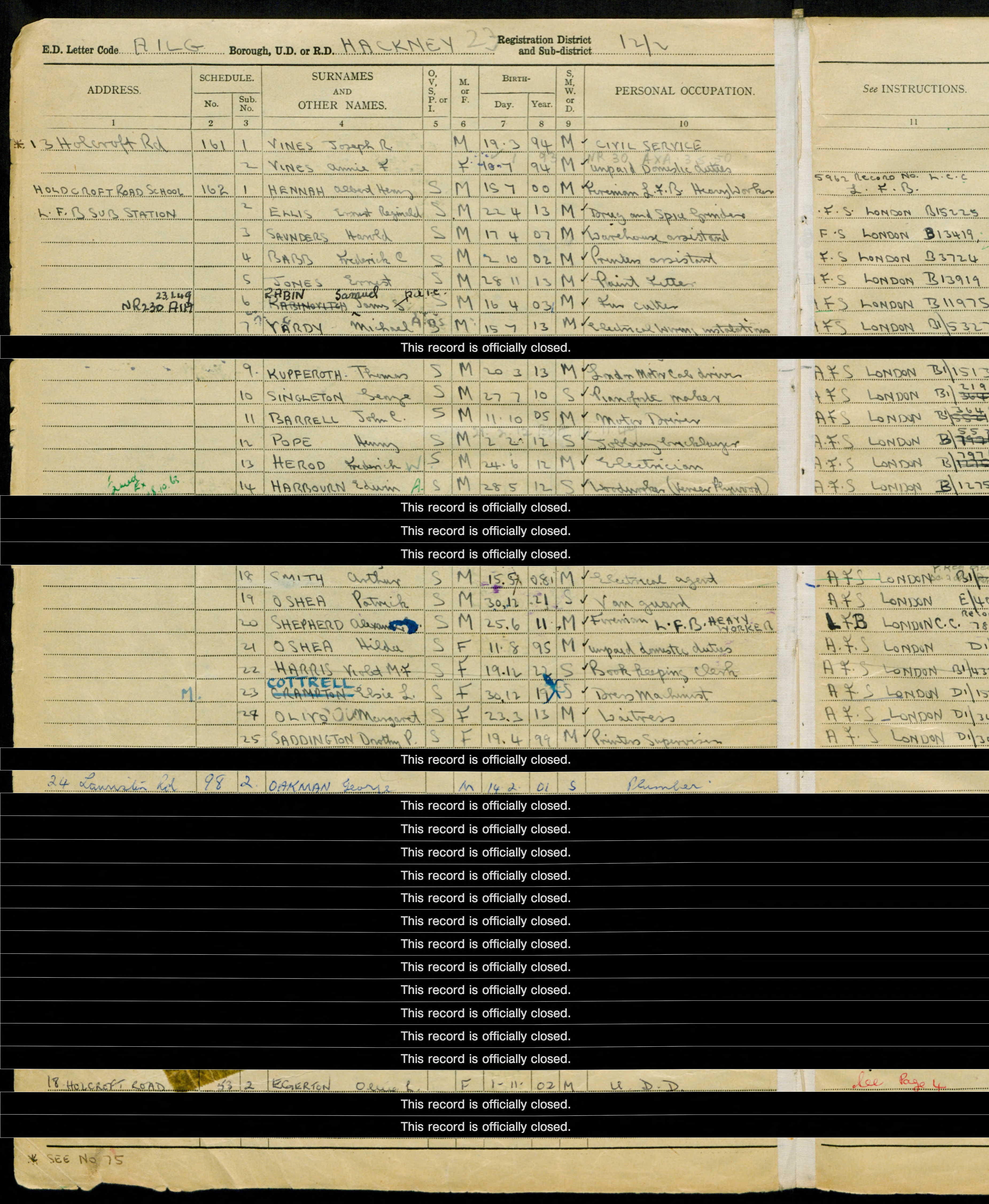 John Coleman Barrell 1939