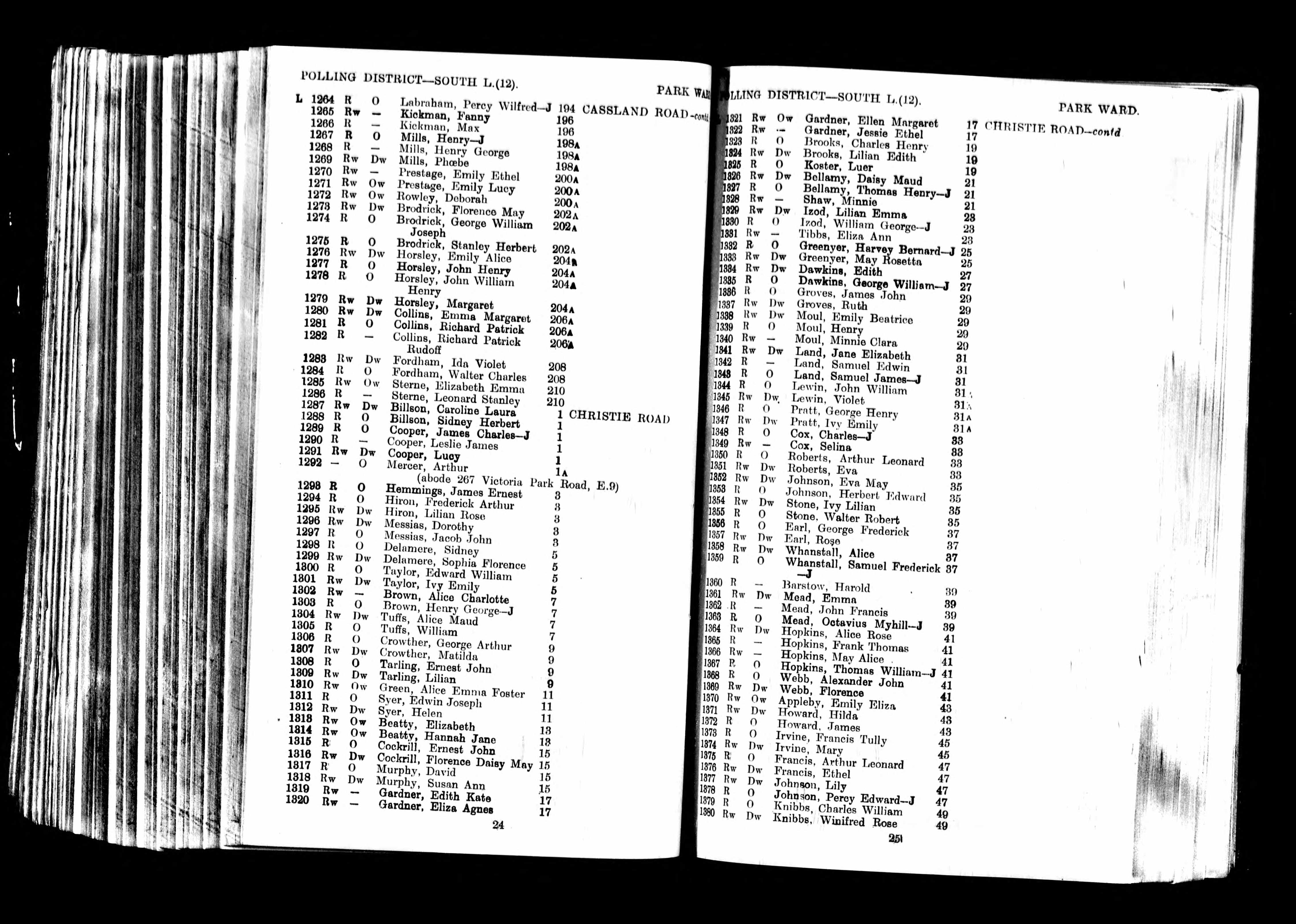 John Frances Mead 1938 ER